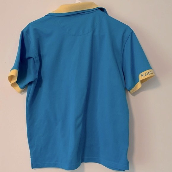 POLO RALPH LAUREN Double Collar Polo Shirt with Large Embroidered Logo - Picture 5 of 5